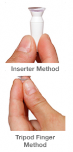 How to insert your hybrid contact lenses 
