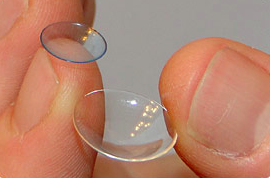 scleral contact lenses compared to GP lenses 